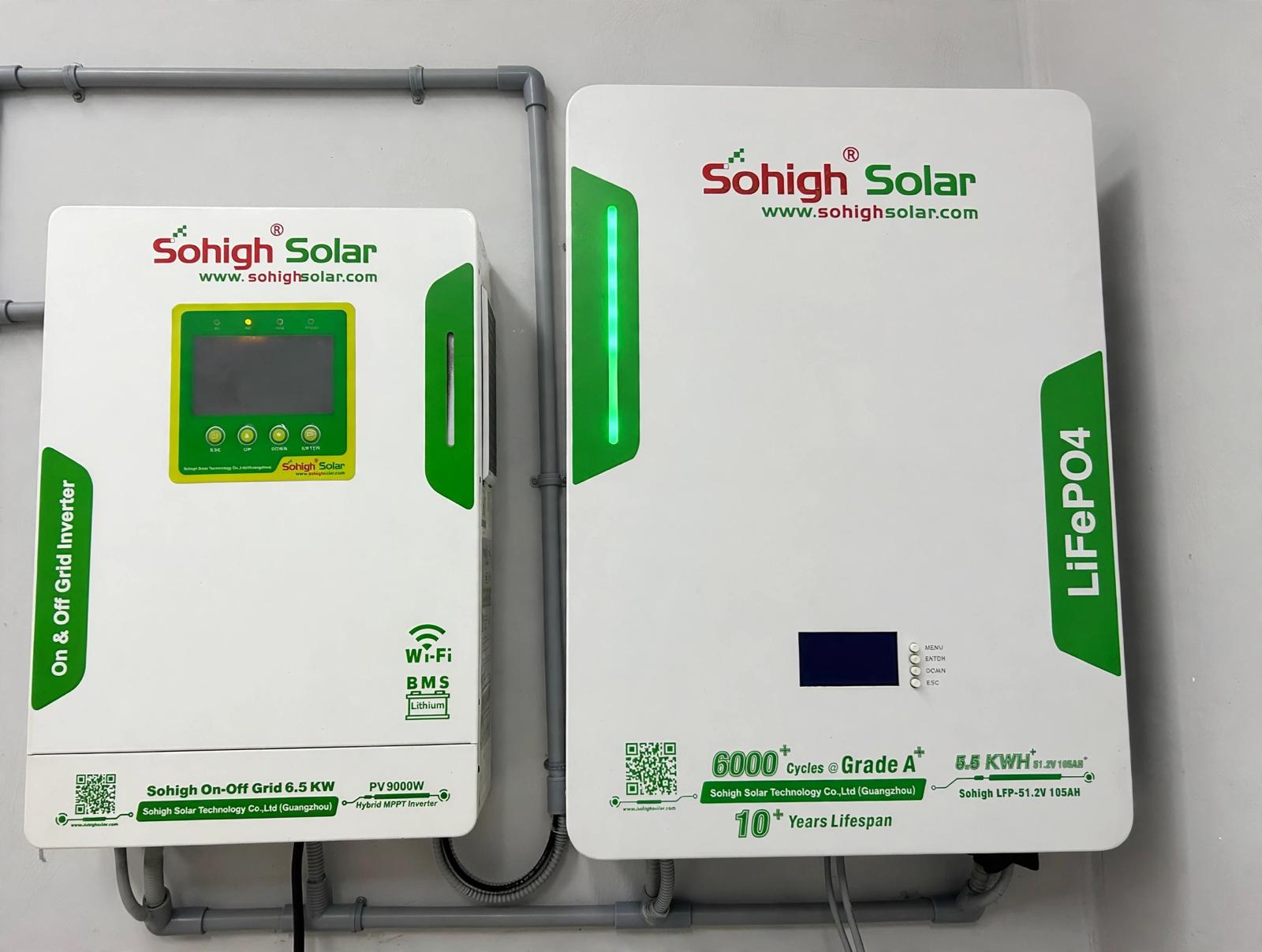 Installation solaire complète