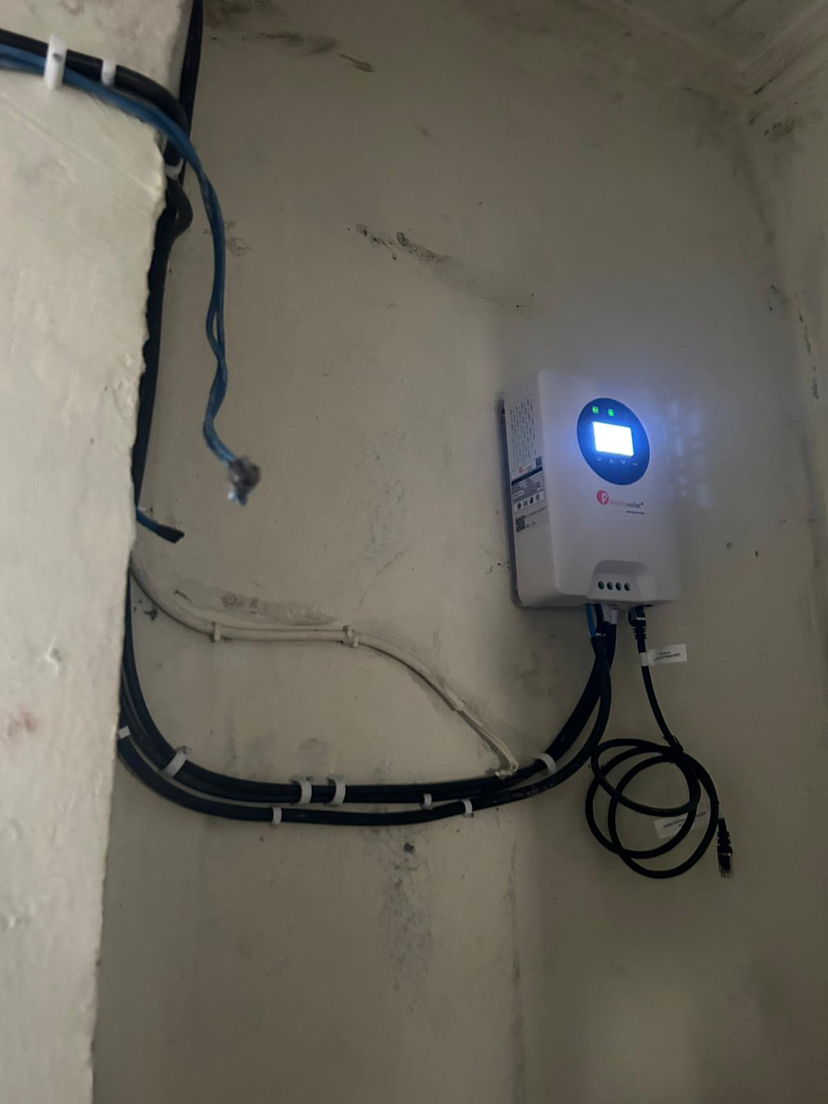 Mise en service solaire